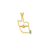آویز طلا ایران و فروهر