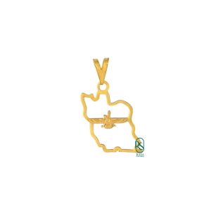 آویز طلا ایران و فروهر